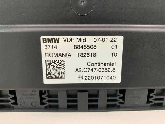 8845508 BMW Блок управления выравнивания передней подвески