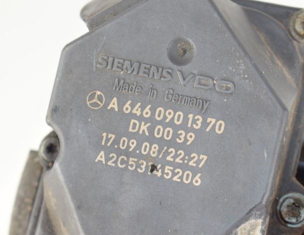 Дроссельная заслонка A6460901370 Mercedes