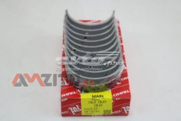 Купить M720A1025 Taiho Вкладыши коленвала коренные, комплект, 1-й ремонт (+0,25)