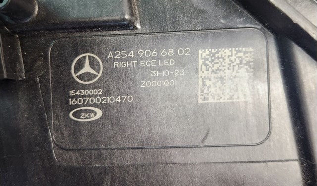  Mercedes A2549066802