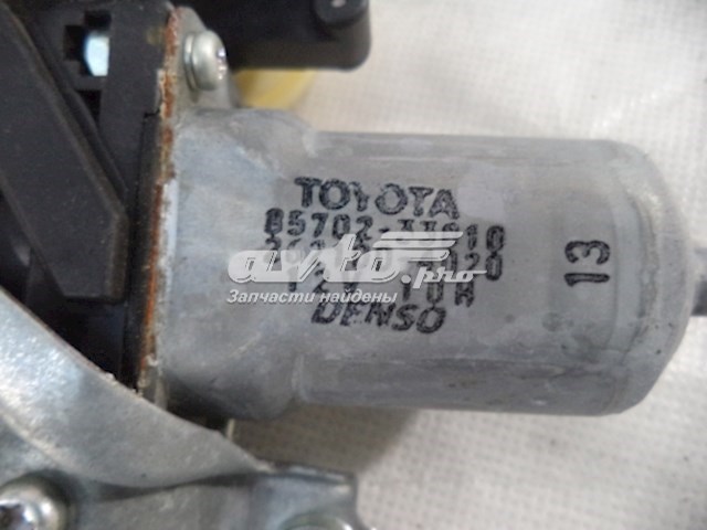 Mecanismo de acionamento de vidro da porta dianteira esquerda Toyota Camry VI V40