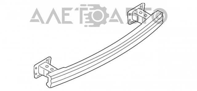 Балка бампера заднего FPS FP2817980P цена, от 30.93 USD