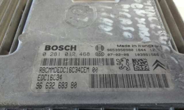 Купить 0281012468 Peugeot/Citroen Электронный блок управления двигателем