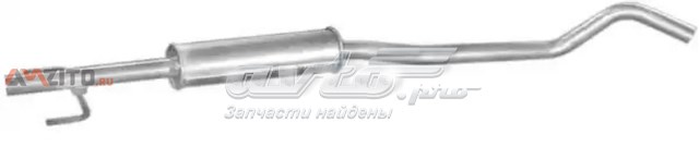 Глушитель, центральная часть Polmostrow 17560 цена, от 30.77 USD