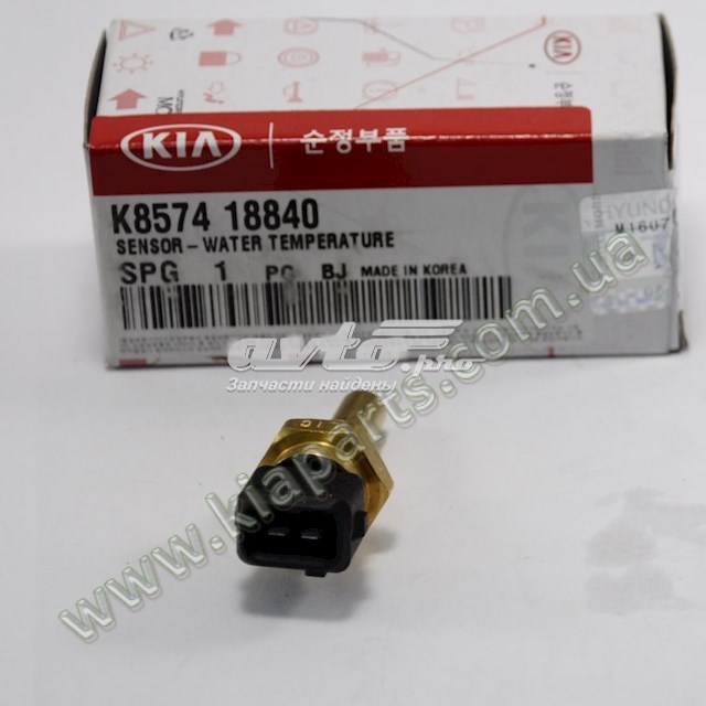 K857418840 Hyundai/Kia sensor de temperatura do fluido de esfriamento