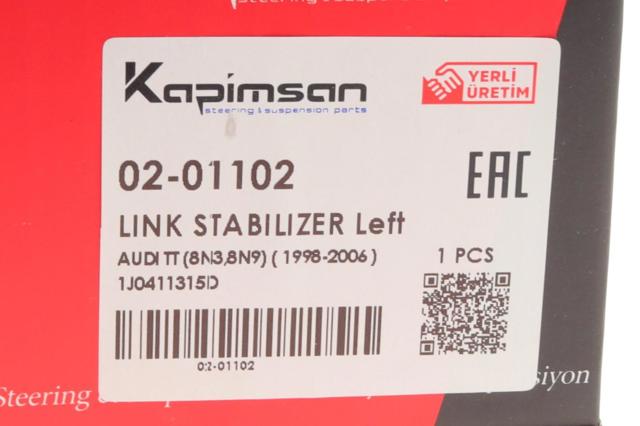 Линк стабилизатора, переднего, левый Kapimsan 0201102 цена, от 10.42 USD