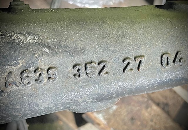  Mercedes A6393522704