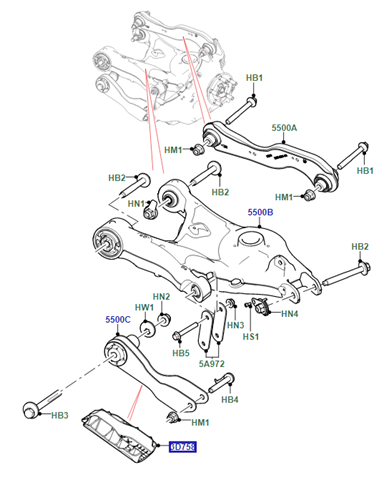  Land Rover LR090540 цена, от 12.67 USD