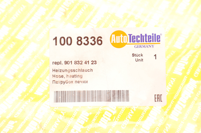 Патрубок радиатора печки 1008336 Autotechteile
