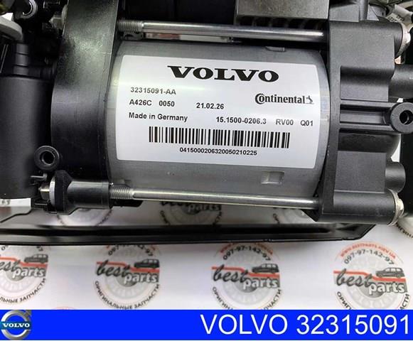 32315091 Volvo compressor de bombeio pneumático (de amortecedores)