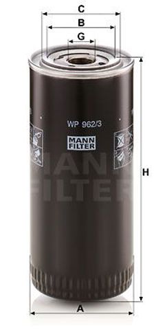 Купить WP9623X Mann-Filter Фильтр-отстойник топлива грубой очистки
