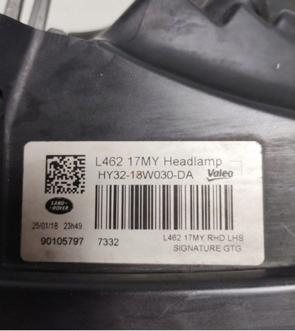 LR138253 Land Rover 