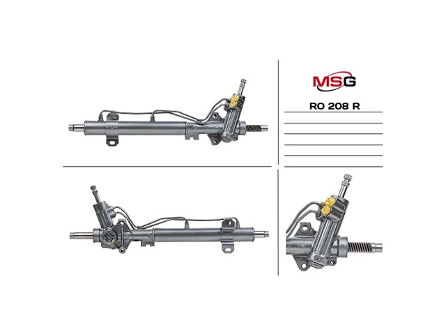 RO204R MSG Rebuilding cremalheira da direção