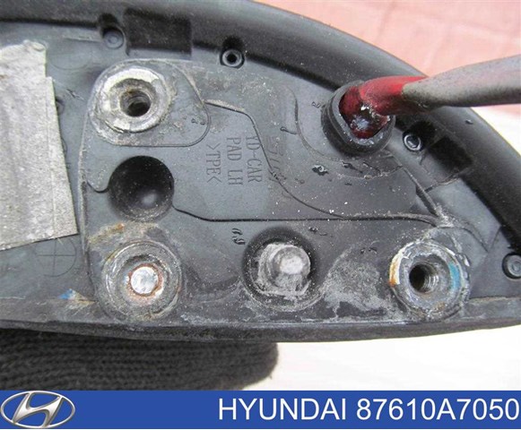 Купить 87610A7050 Hyundai/Kia Наружное зеркало левое