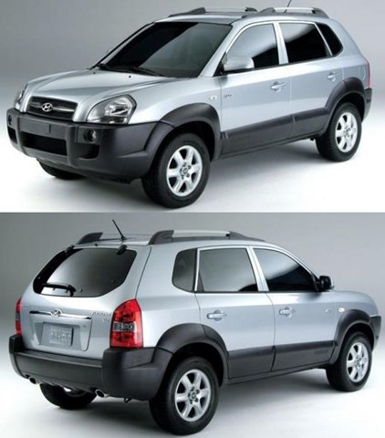  Fecho da capota Hyundai Tucson I SUV (JM) (2004 - 2010) I