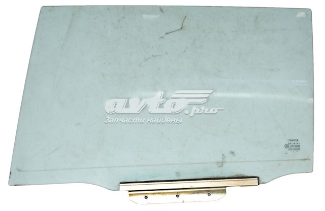 Vidro da porta traseira esquerda para Toyota Avensis (T25)