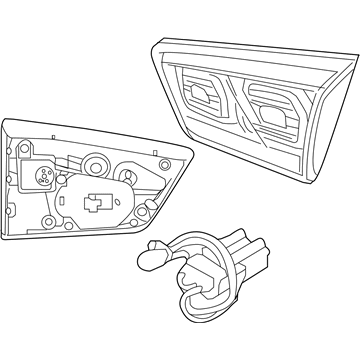 92403G5110 Hyundai/Kia Задняя левая внутренняя фара