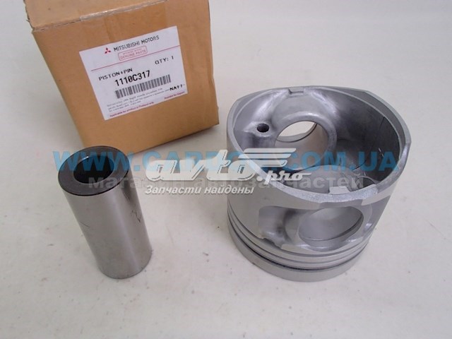 Поршень с пальцем без колец, STD 1110C317 Mitsubishi