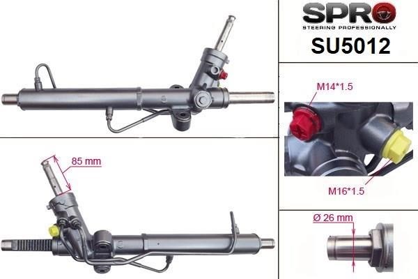 Реечный рулевой механизм MSG SU212R цена, от 227.66 USD