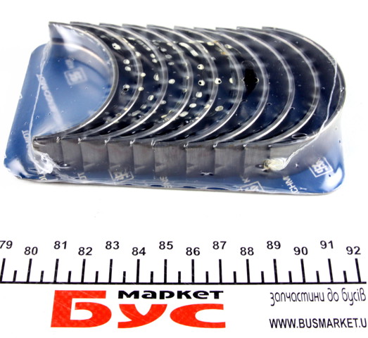 Вкладыши коленвала, коренные, комплект, 2-й ремонт (+0,50) Kolbenschmidt 77098628 цена, от 18.81 USD