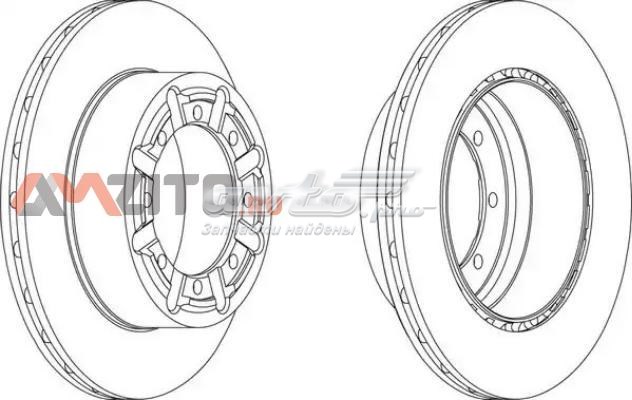 Купить FCR340A Ferodo Диск тормозной задний