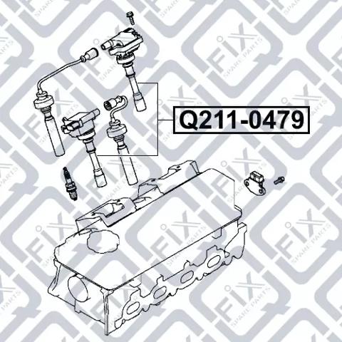 Q2110479 Q-fix Катушка зажигания