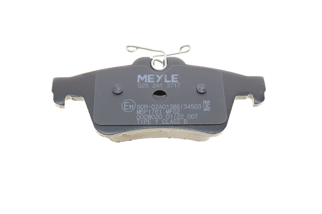 Задние тормозные колодки 0252413717 Meyle