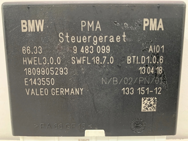 Модуль управления (ЭБУ) парктроником BMW 9483099 цена, от 76.02 USD