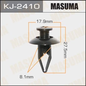 KJ2410 Masuma Клип крепления подкрылка переднего крыла