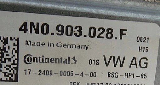 Генератор 4N0903028F VAG