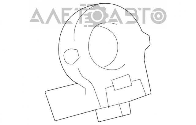 Sensor do ângulo de viragem do volante de direção para Toyota Auris (E15)