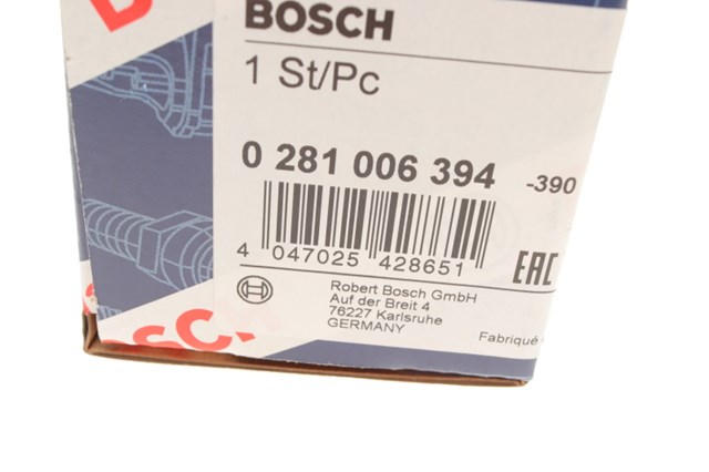 0281006394 Bosch регулятор давления топлива в топливной рейке