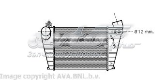 Радиатор интеркуллера AVA VW4200