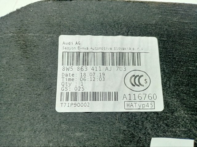  VAG 8W5863411AJ цена, от 12.67 USD