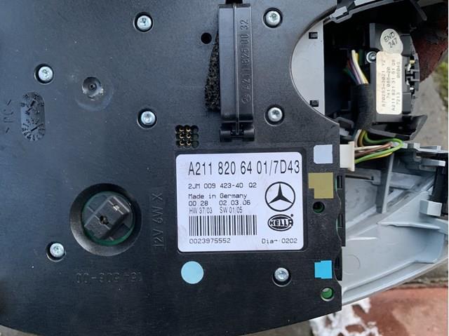 Плафоны внутреннего освещения Mercedes A2118206401 цена, от 22.57 USD