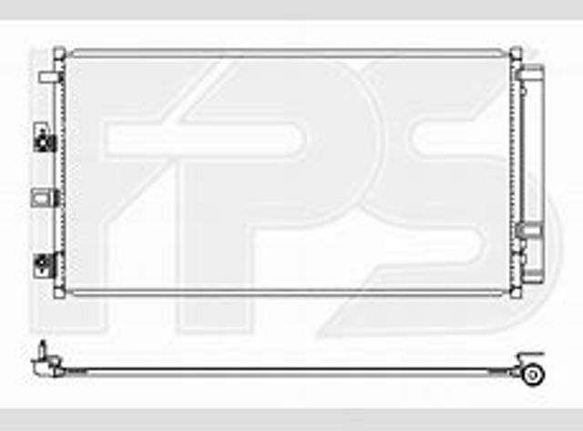 Конденсатор кондиционера FPS FP28K460 цена, от 103.02 USD