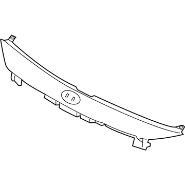 86585A9000 Hyundai/Kia Молдинг решетки радиатора верхний