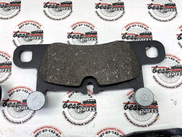 Купить 9J1698451E Porsche Колодки тормозные задние, дисковые