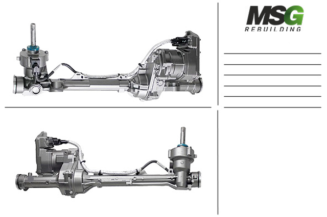 Реечный рулевой механизм MSG Rebuilding FO430NLA0R цена, от 70.34 USD