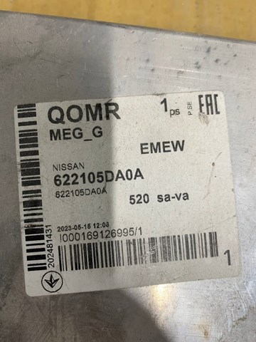 622105DA0A Nissan/Infiniti 