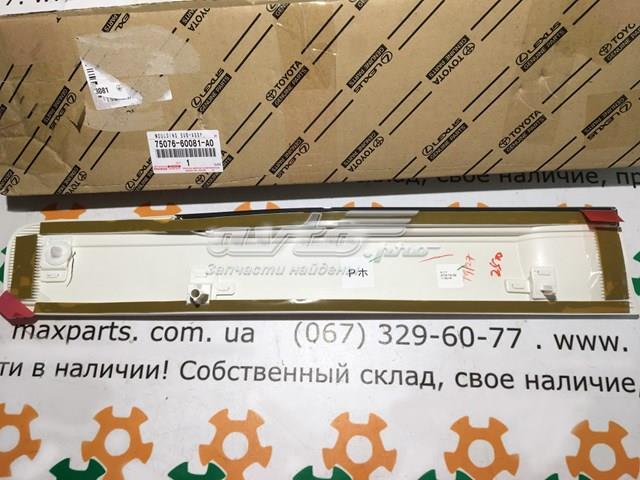  Toyota 7507660081A0 цена, от 132.40 USD