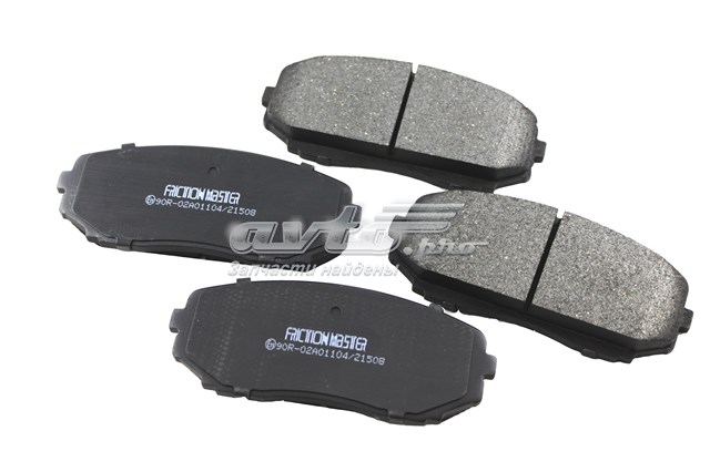 D1259 Friction Master Колодки тормозные дисковые комплект