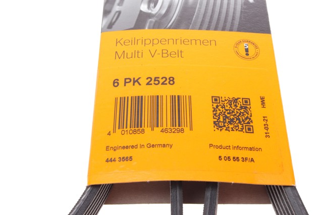 Ремень кондиционера Continental/Siemens 6PK2528