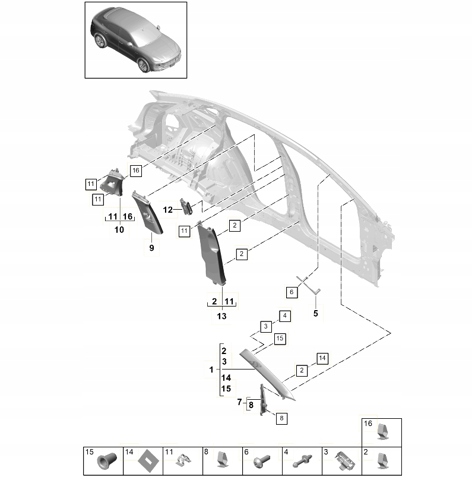 PAB867292B1E0 Porsche 