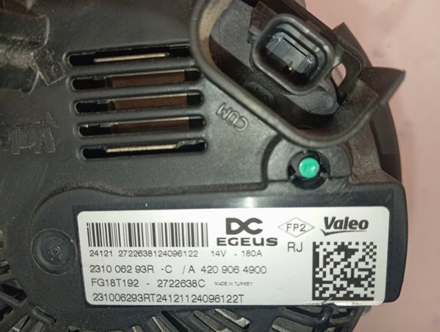 Автомобильный генератор Renault (RVI) 231006293R цена, от 214.18 USD