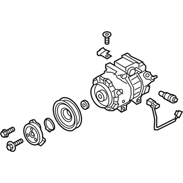 Купить 97701B1000 Hyundai/Kia Компрессор климатической установки