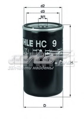 Фильтр гидравлической системы Mahle Original HC9