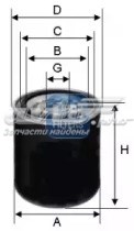 Фильтр осушителя воздуха (влагомаслоотделителя) (TRUCK) UFI 27A6600