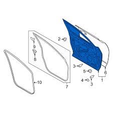 Пассажирская передняя дверь Mazda TKY05802XC