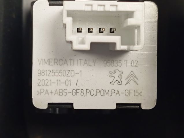 Купить 98125550ZD Peugeot/Citroen Кнопка (регулятор) корректора фар